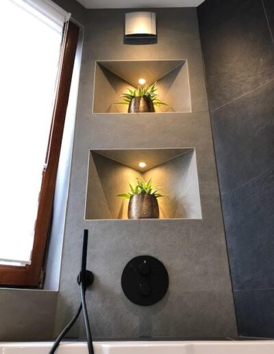 Badkamer tegelzetting